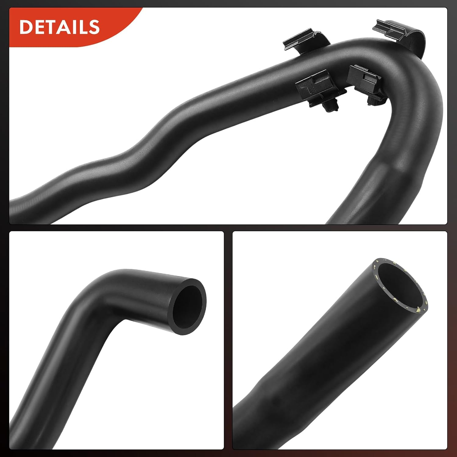 A-Premium Upper Engine Radiator Coolant Hose Compatible with Ford Escape 2009-2012 & Mazda Tribute 2009-2011 & Mercury Mariner 2009-2011, 3.0L