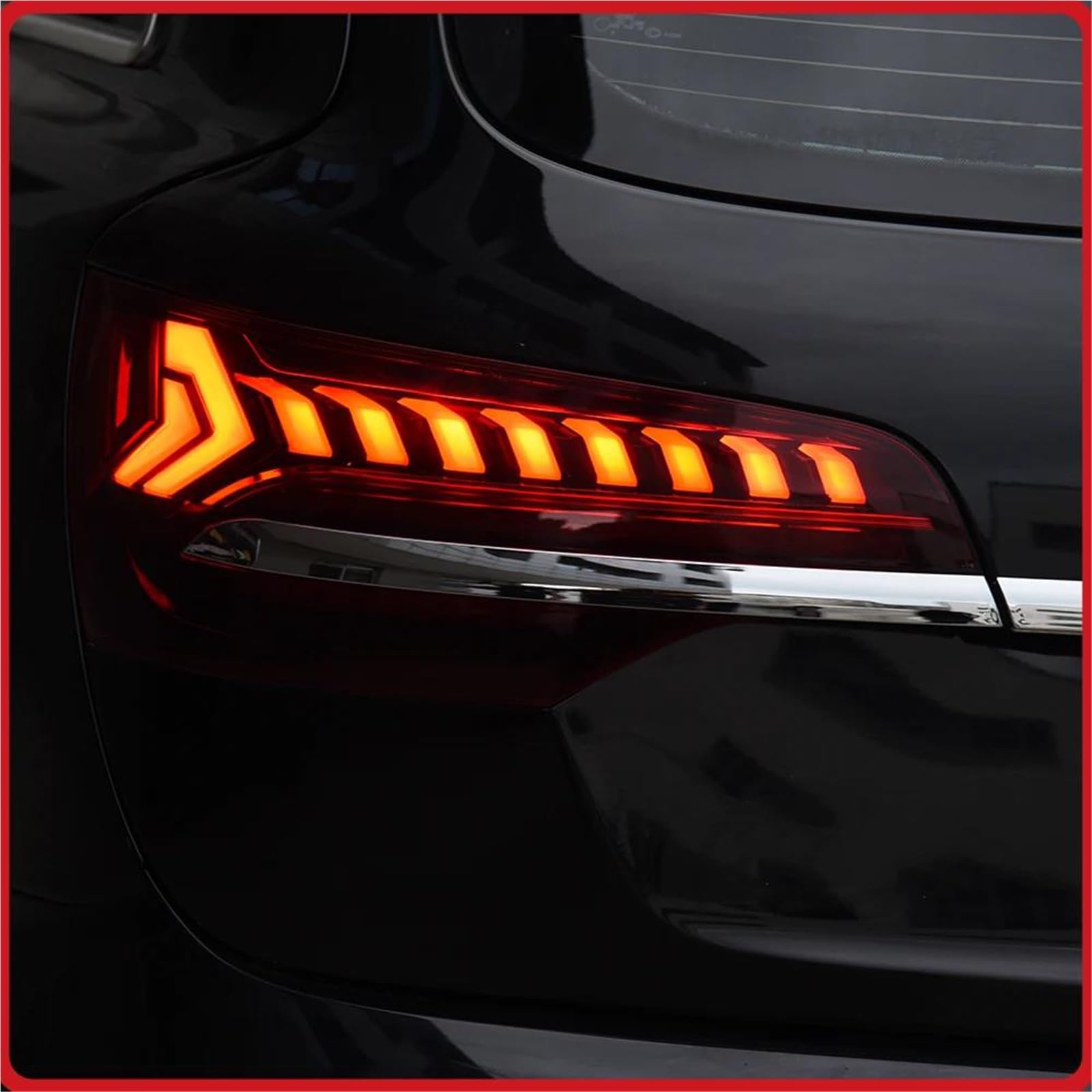 Fari Posteriori Per Audi Q7 4L 2006-2015 Gruppo Fanali Posteriori Accessori Di Aggiornamento Effetto Indicatore Direzione