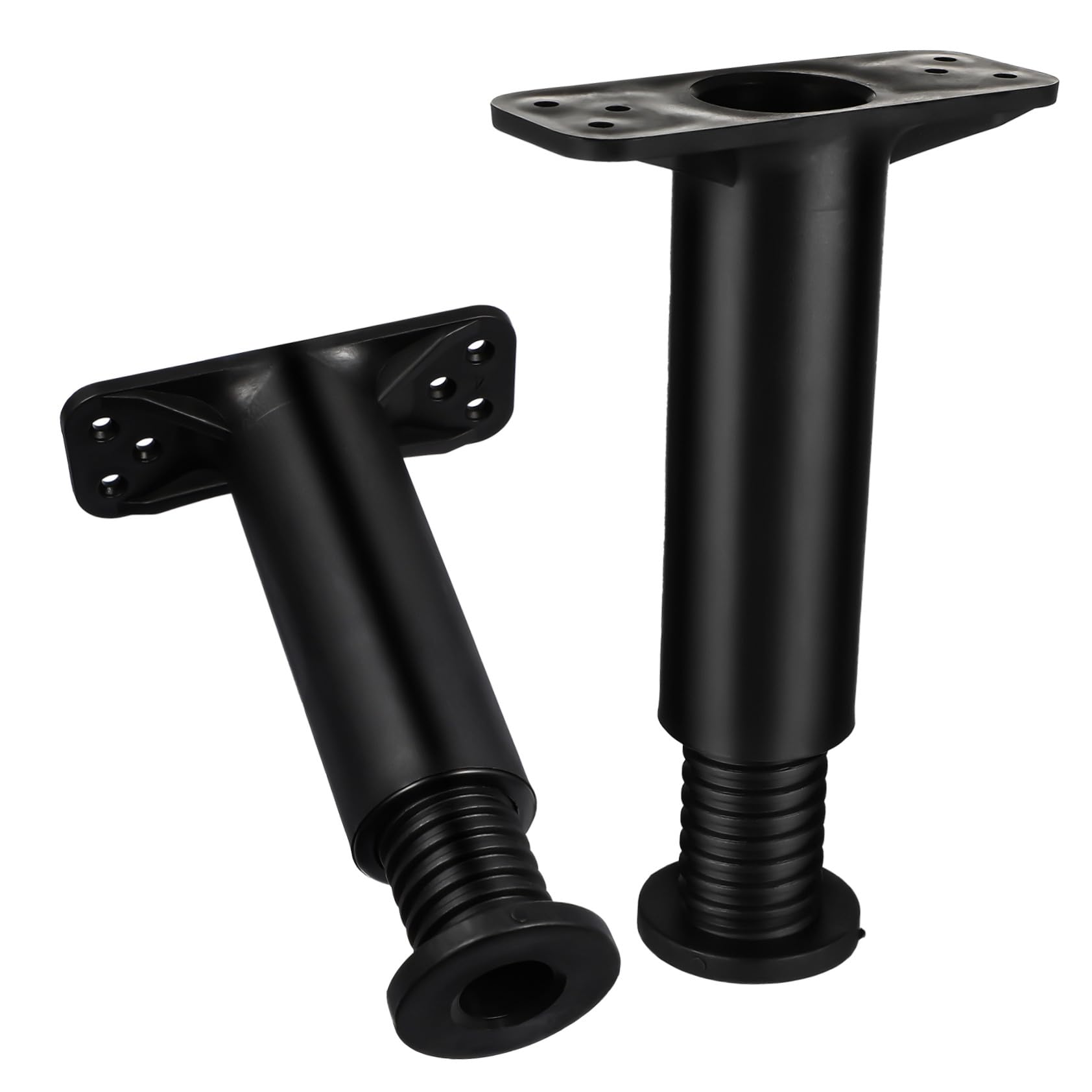 Pieds de support de lit réglables anti-grincement Ipetboom 13-22 cm pour réparer un sommier affaissé