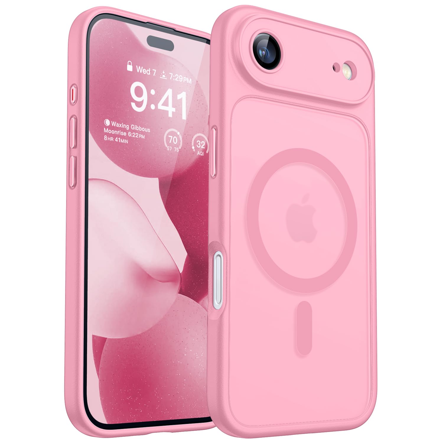 CANSHN Magnetic Compatible with iPhone Air Case, Pink