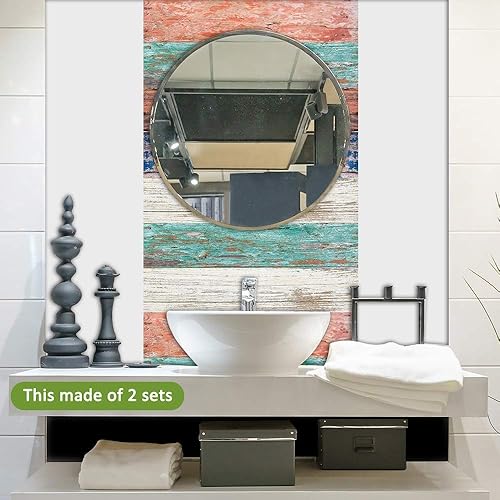 Miniatura 5 de funlife 14 calcomanías autoadhesivas para escaleras, despegar y pegar, elevadores de escaleras, murales para escaleras, calcomanías decorativas para