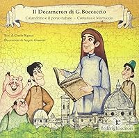 The Decameron / Calandrino and the Stolen Pork: Costanza and Martuccio 8890070579 Book Cover