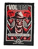 T-Shirt Volbeat Aufnäher - Ghoul Frame -(SP2809) Volbeat Patch - Gewebt & Lizenziert !!