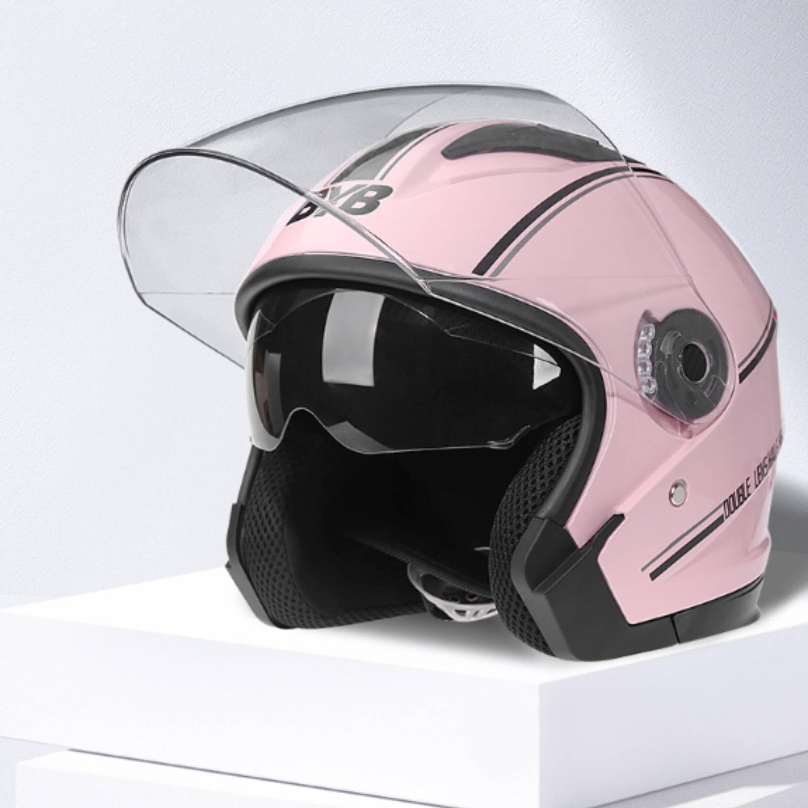 Casco con Visiera Parasole Leggero
