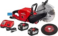Milwaukee M18 Fuel 9-Inch Cut-Off Saw with ONE-KEY Kit - Cordless Power for Reinforced Concrete