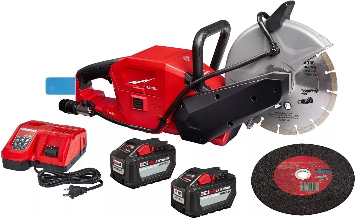 Milwaukee Electric - M18 Fuel 9 Cut-Off Saw W/ONE-Key KIT