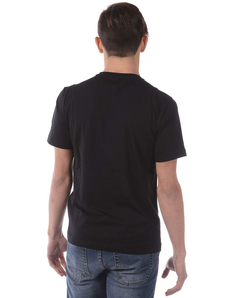 Emporio Armani EA7 Train Visibility T-shirty i koszulki polo męskie, czarne T-shirty, czarny, M