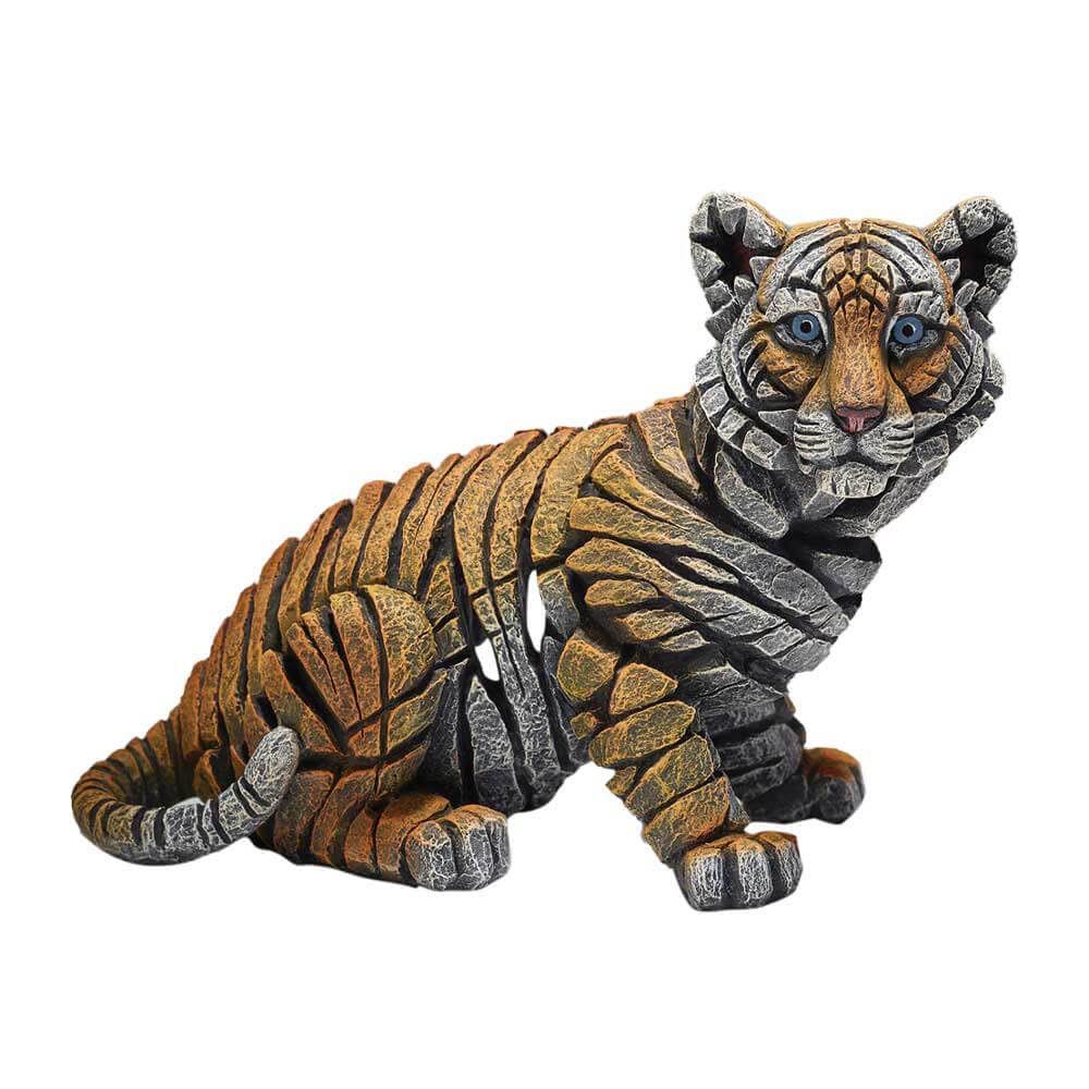 Enesco Edge Sculpture Tiger Cub Figurine 6005339 6.9 Inches Tall