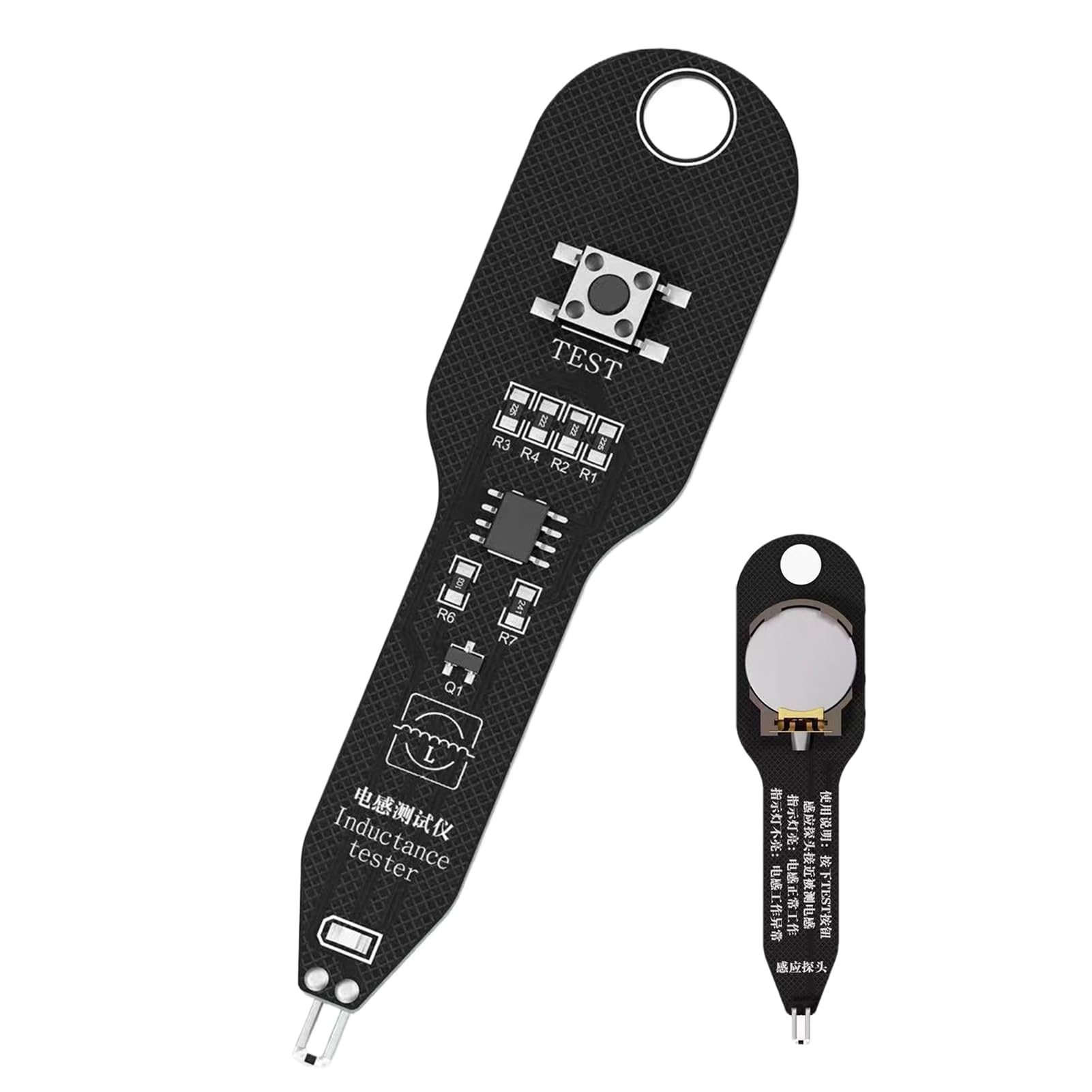 Tester per circuiti elettronici, tester per manutenzione a induzione elettromagnetica, rilevatore di precisione professionale per telefoni, elettronica, riparazione fai da te e diagnostica di circuiti