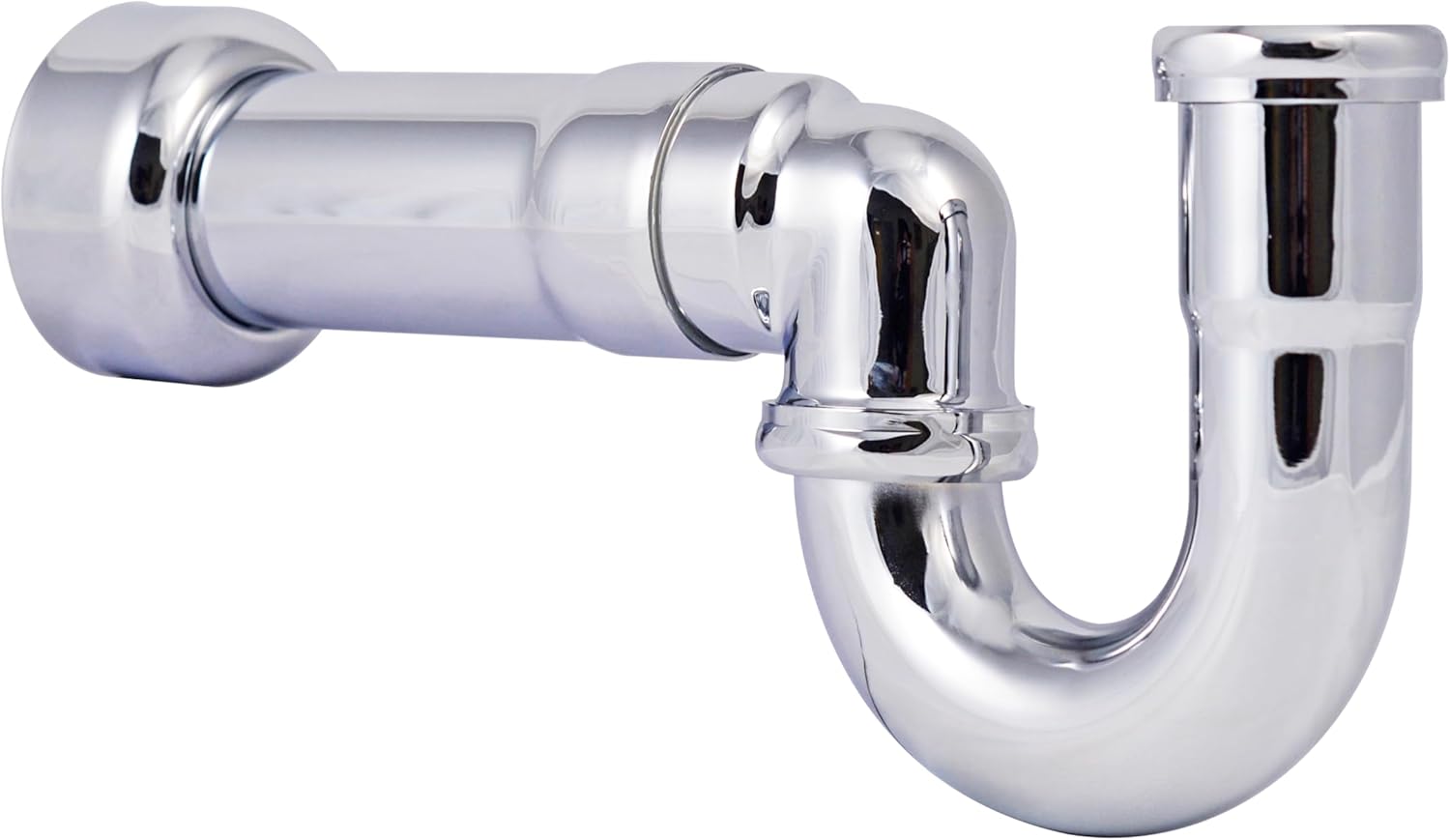 Westbrass D1638L-26 LA-Style Freestanding Lavatory Pedestal Sink Kit with Supply Line Risers, P-Trap, Flanges and Cross Handle Angle Stops, Polished Chrome