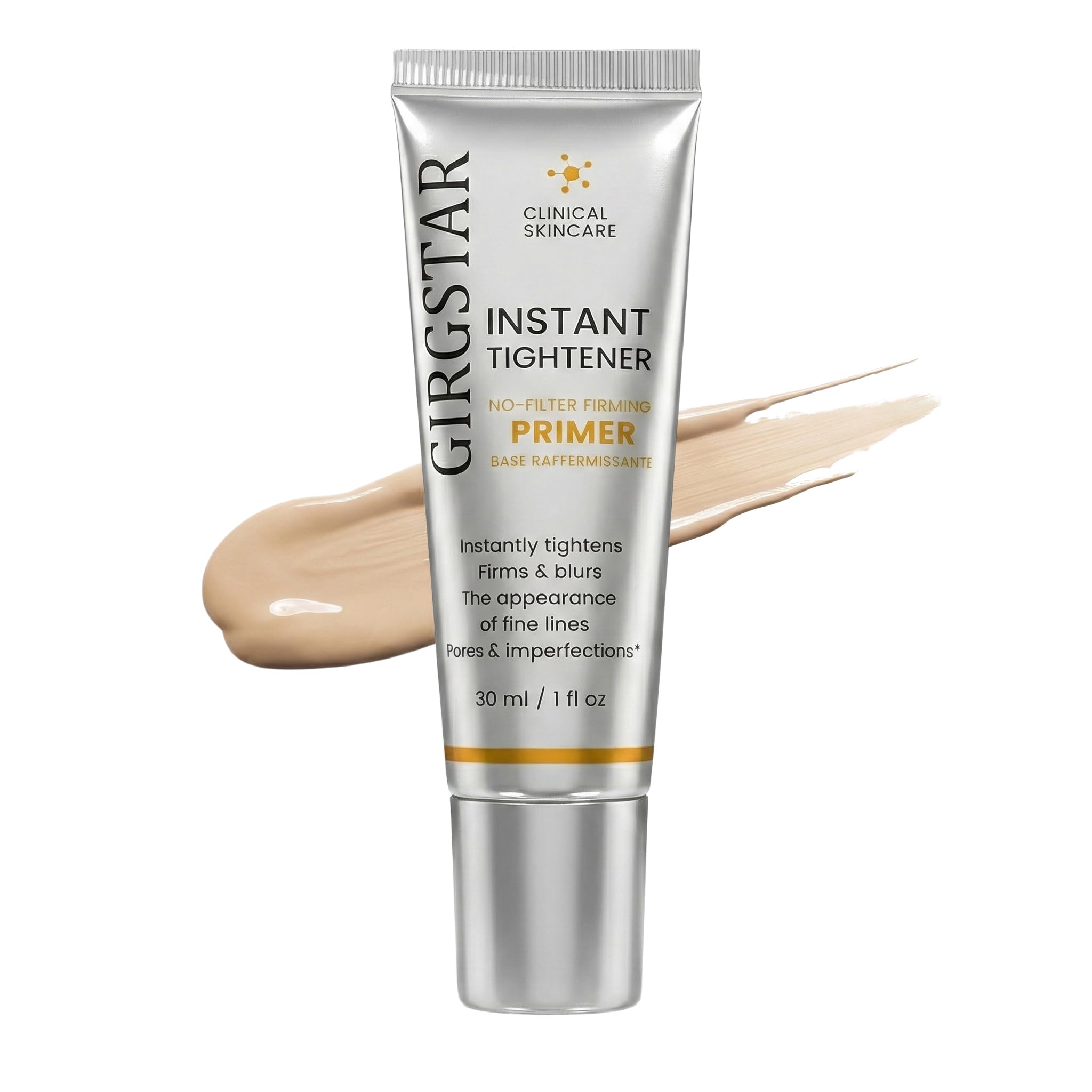 Instant Face Blurring & Firming Primer for Face Before Makeup - Perfection Tightener Visibly Smooths the Look of Fine Lines, Wrinkles & Pores - Grips Makeup for Long Wear & Shine Control