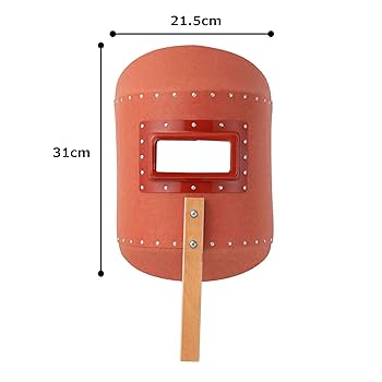Amazon | 日本光器製作所 溶接面 601R ハンドシールド | 溶接面