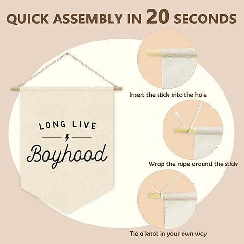 Miniatura 147 de Decoración de pared azul marino para habitación de niños, decoración de pared para dormitorio de niños, decoración de habitación de niños, Azul