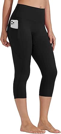 Legging De Yoga Ideology – Femme Taille S – Capri – Noir Et Rose – Neuf Avec étiquette
