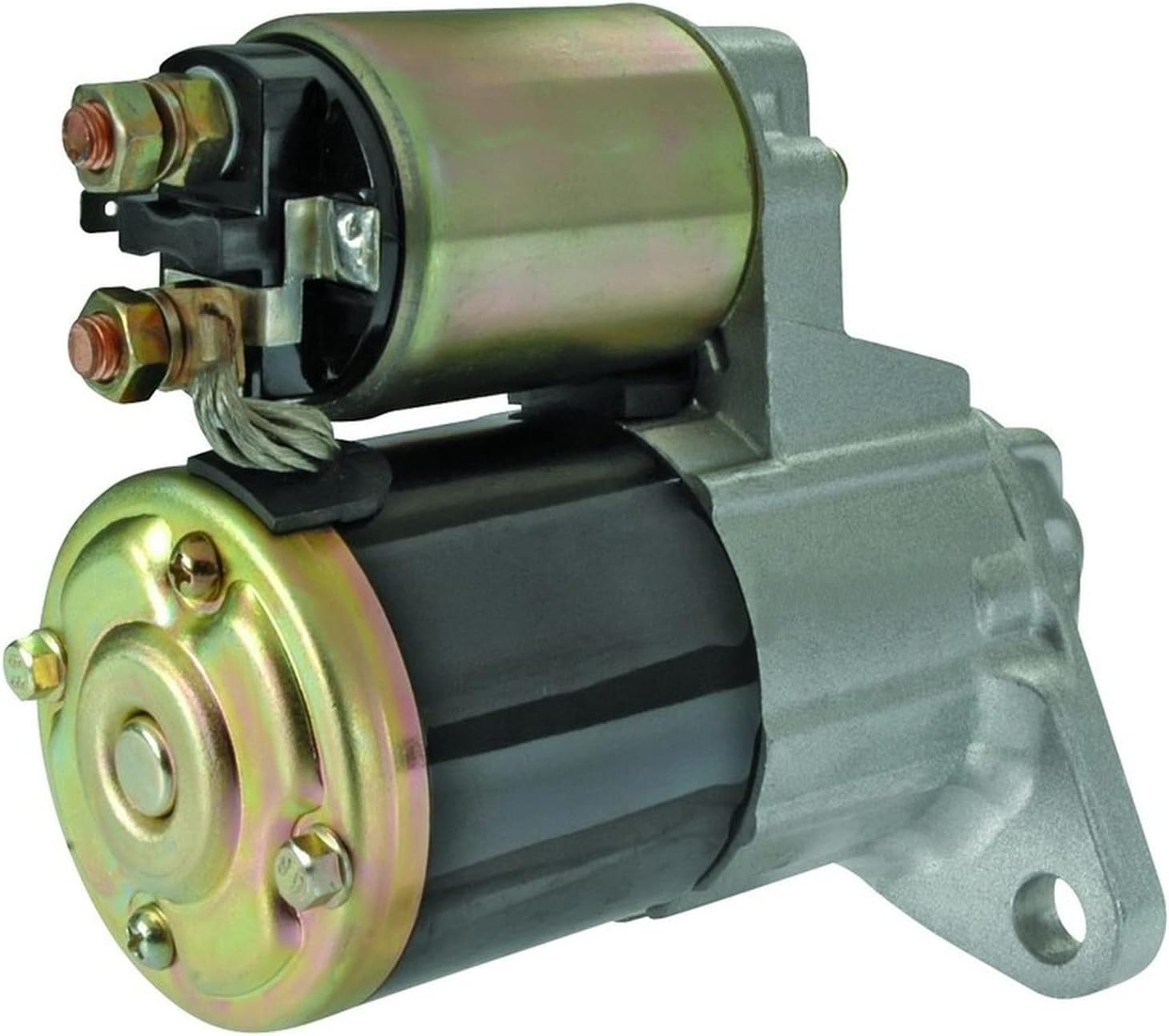 PREMIER GEAR PG-17873 Starter Replacement for Chrysler Pt Cruiser L4 (03-09), 05033141AB, 5033141AB, M000T30672, M000T30672ZC, Grey