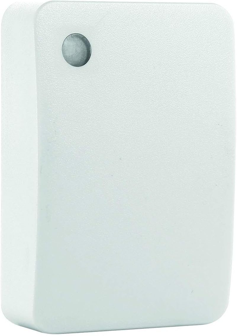 National Lighting IP44 Rated Dusk To Dawn Photocell Sensor Light Switch For Outdoors - Weatherproof With Adjustable LUX Control - Compatible With Multiple lights | White