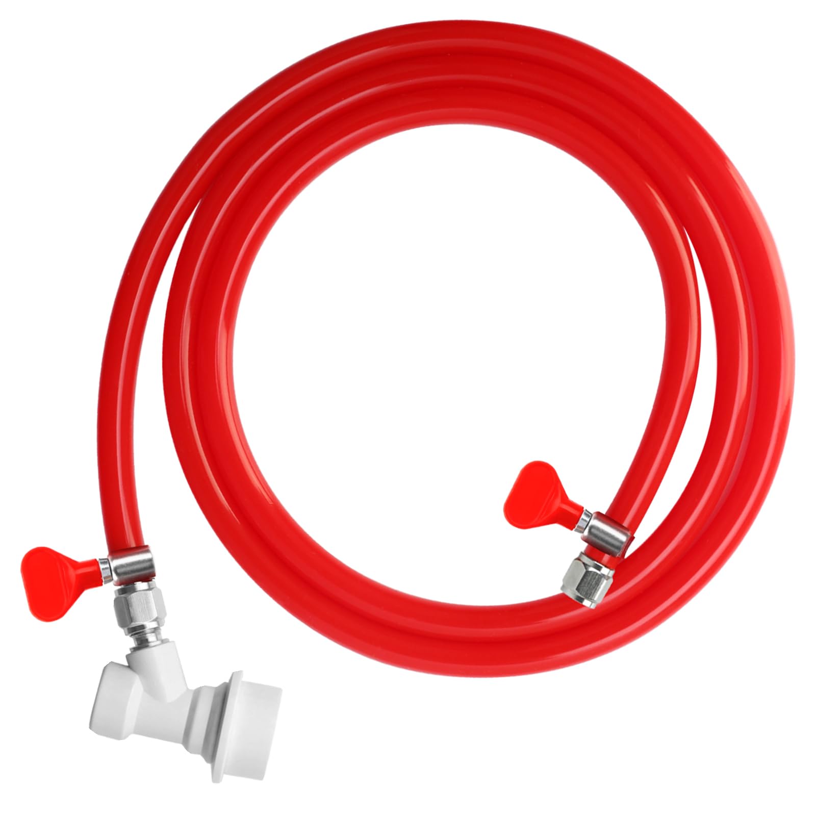 Raccord de fût à boule de CO2 avec déconnexion rapide et barb pour baril