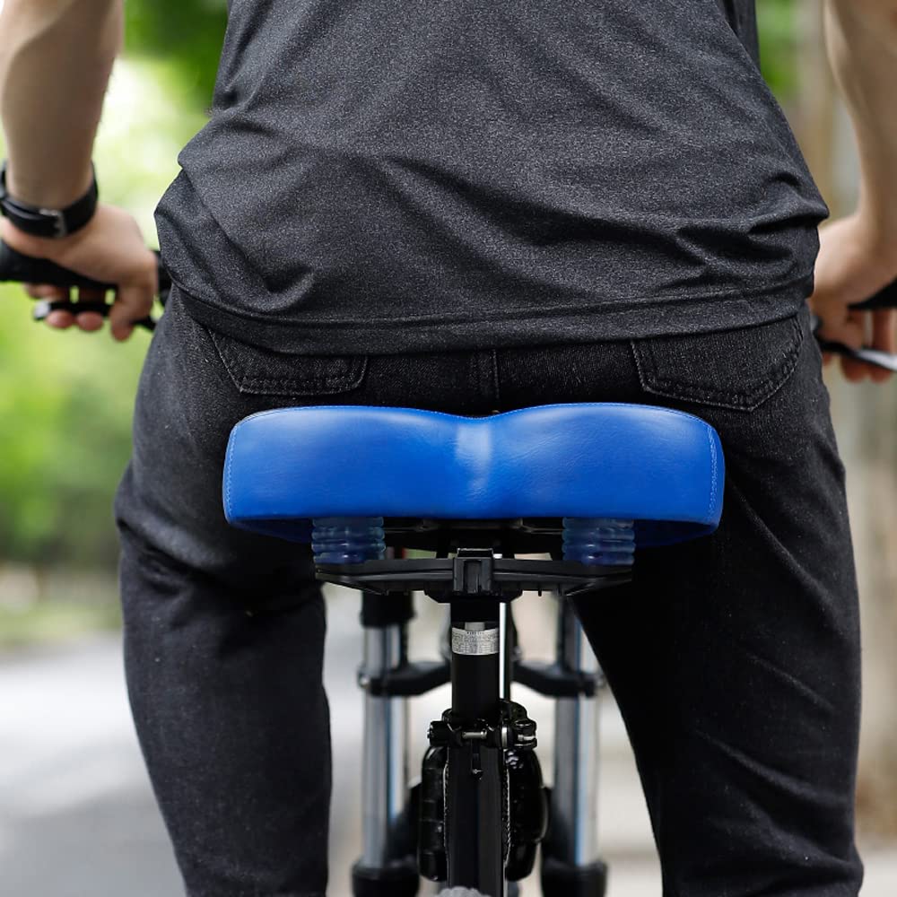 Lixada Sella di ricambio ergonomica per bici morbida allargare addensare cuscino per bici da strada a lunga distanza confortevole sedili da ciclismo antiurto
