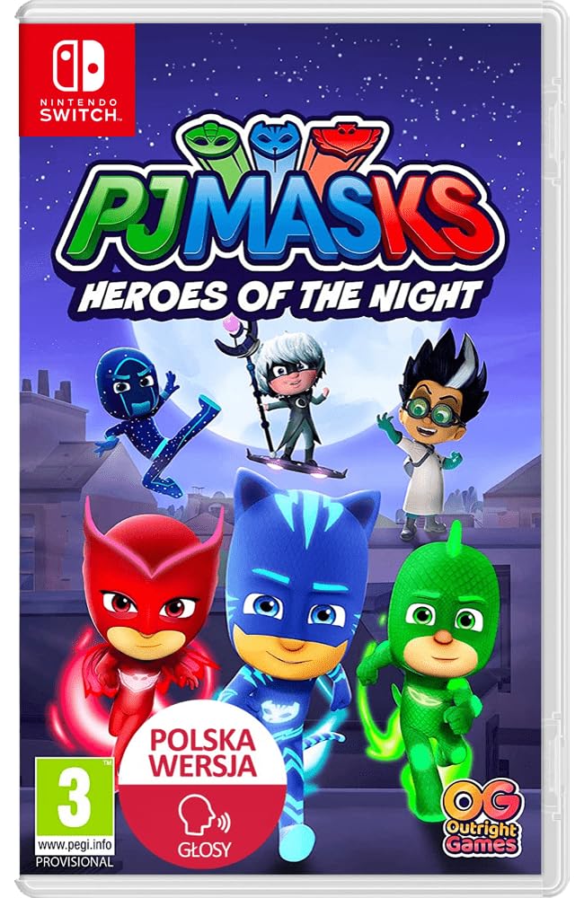 Pj Masks: Heroes Of The Night Switch (Nintendo Switch)