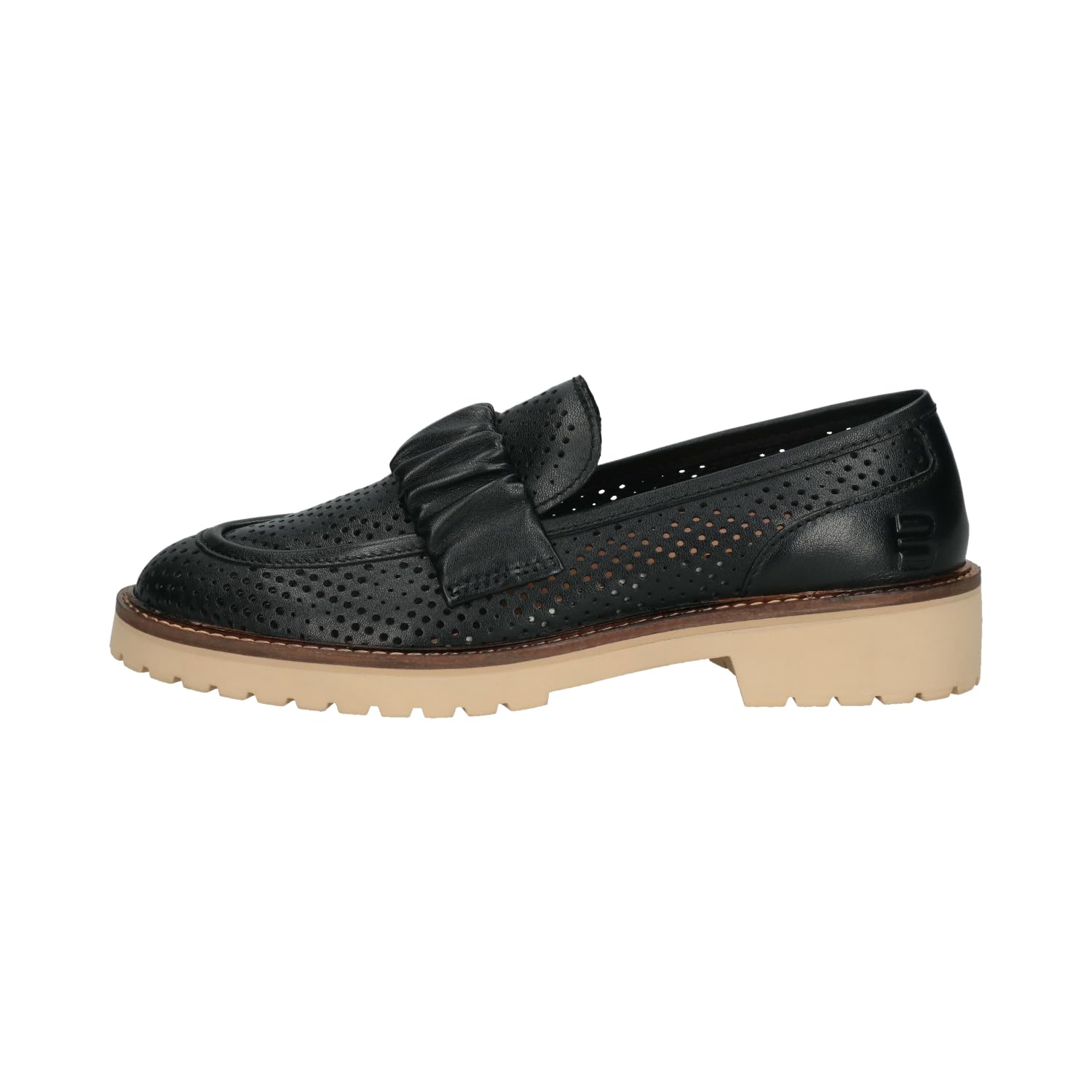 BAGATT Women's D32-aid61 Loafer, Black, 9 UK