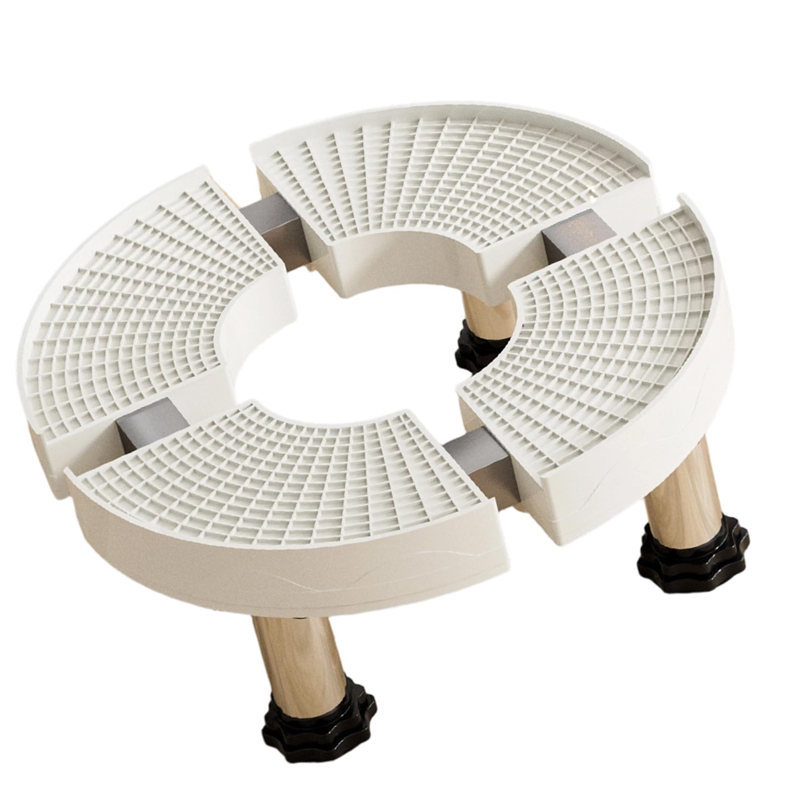 Support mobile en pot avec roulettes plateau de déménageur pour plantes