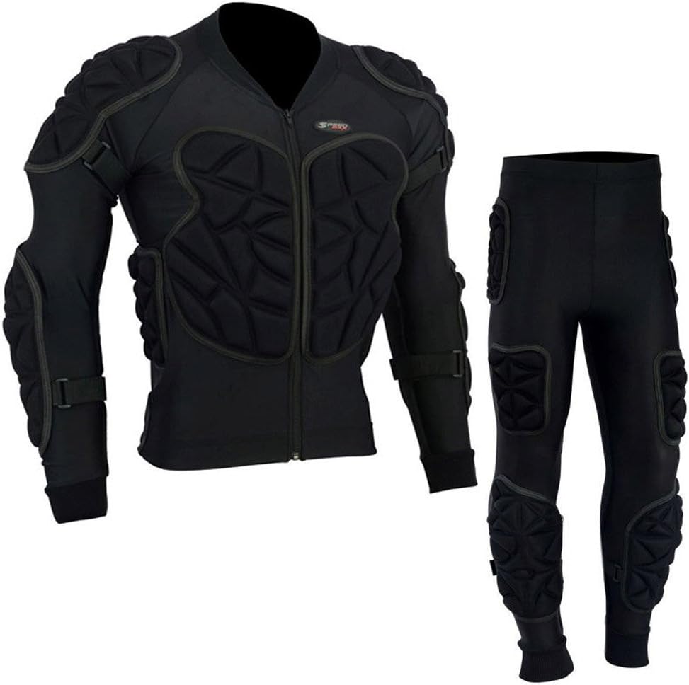 Speed MaxXSpeed MaxX BODY ARMOUR CE MOTORBIKE/MOTORCYCLE/MOTOCROSS SKIING SKATING SNOW BOARD IMPACT PADDED SPINE GUARD PROTECTIVE SUIT (4XL)