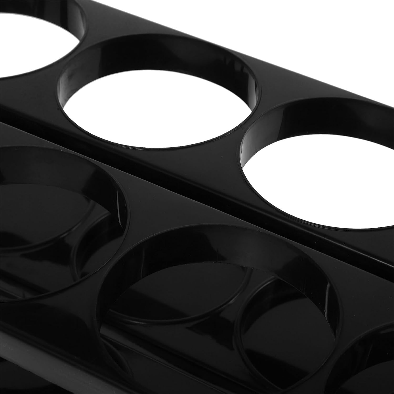 HANABASS Foldable Cup Carrier for Water Bottles Running Water Bottle Holder Handle Reusable Drink Holder Portable 8-Hole Drink Carrier