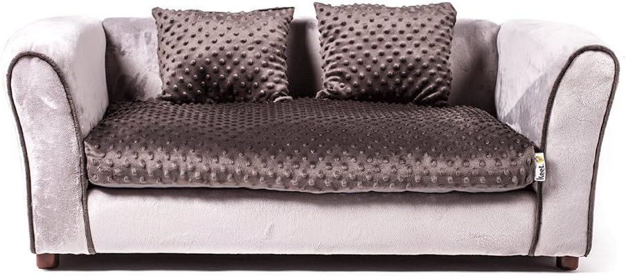 Keet Westerhill Pet Sofa Bed, Charcoal, Large