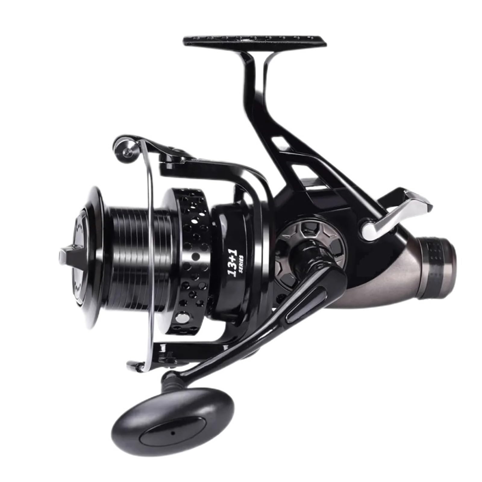 Karpfen Angelrolle Starke Doppelbremse 13-23 Kg Molinete Carretilha De Pesca Olta Makaralar Meeresrollen Glatt, Robust, Leicht
