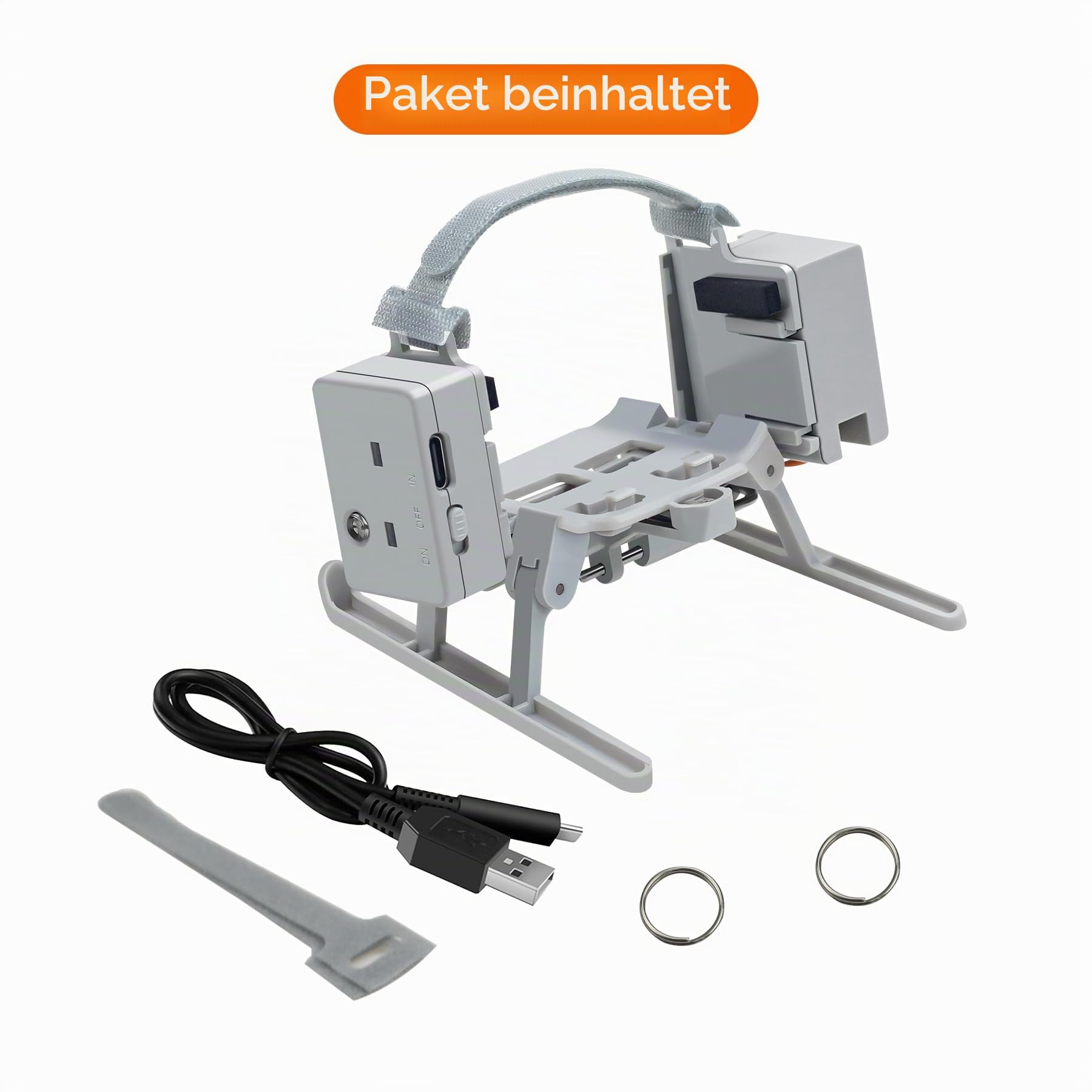 Entriegelungs- und Drop-Gerätesystem für DJI Mini 4 Pro Drohne, Droper-Angelhaken-Entriegelungsset, Nutzlast-Lieferzubehör | Droper Angelhaken-Entriegelungs-Set, Nutzlast-Lieferzubehör