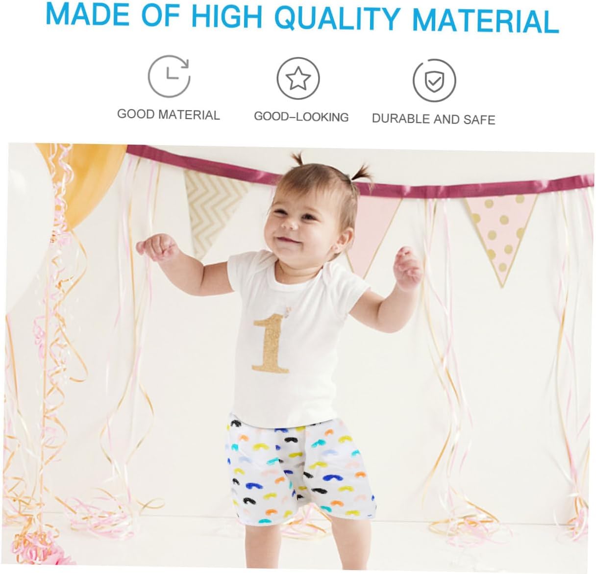 Breathable Diaper Skirt Leak Pants High Waist Training Pants for Pee Habit Development