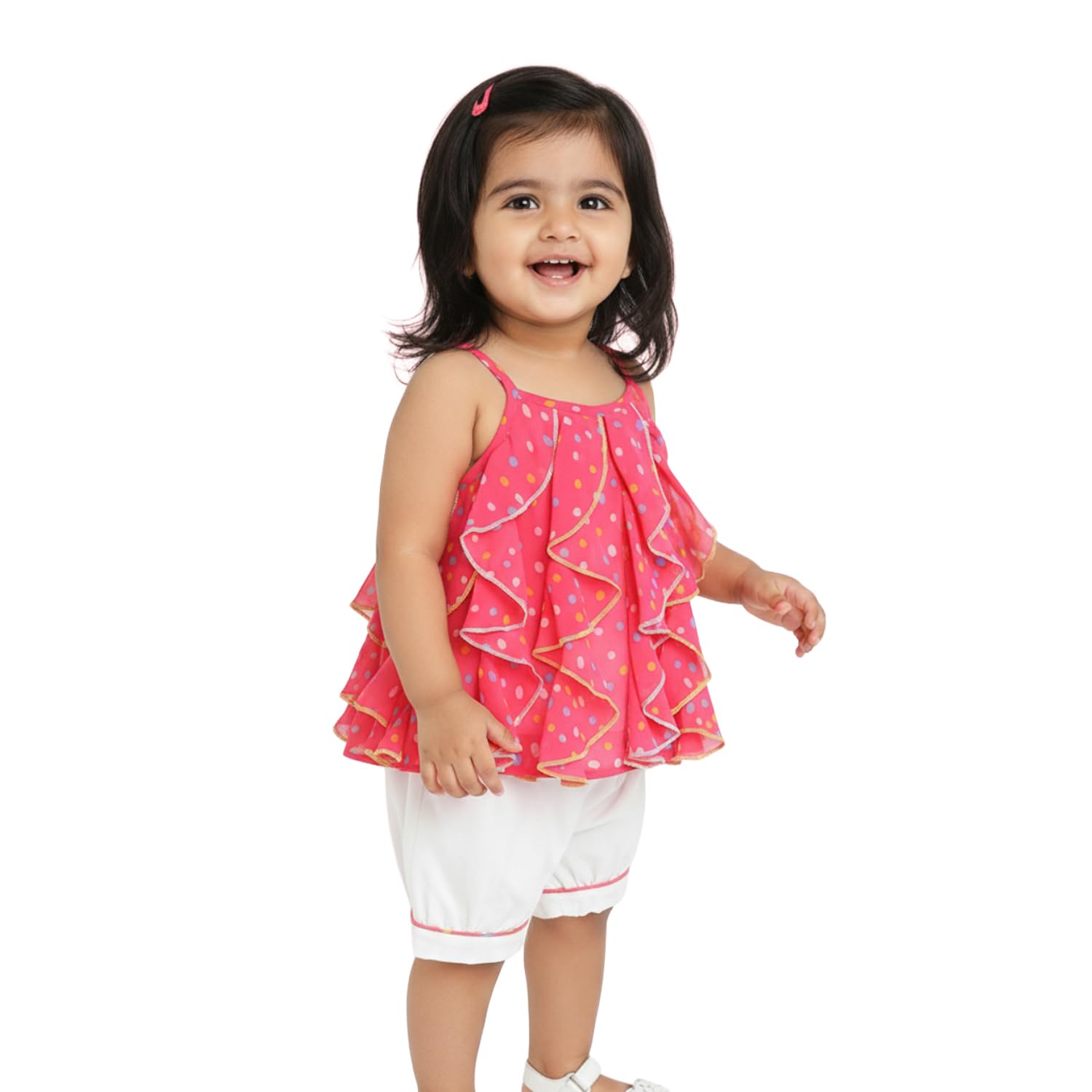 Nautinati Infant Girls Printed Top and Shorts Set | Cotton Blend |Age 0 –3 Years - Review, Price and Buying Guide
