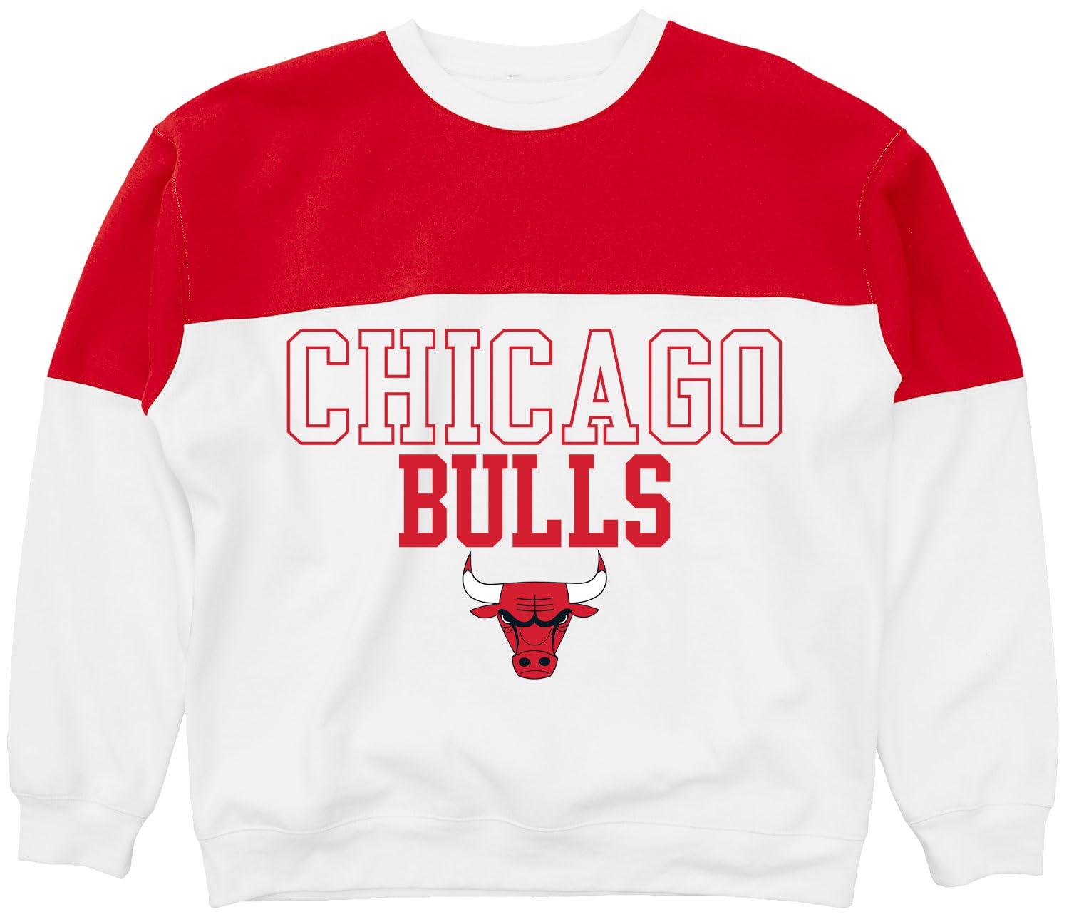 Blue 84 NBA unisex-adult Nba Officially Licensed Contrast Yoke Crewneck Sweatshirt