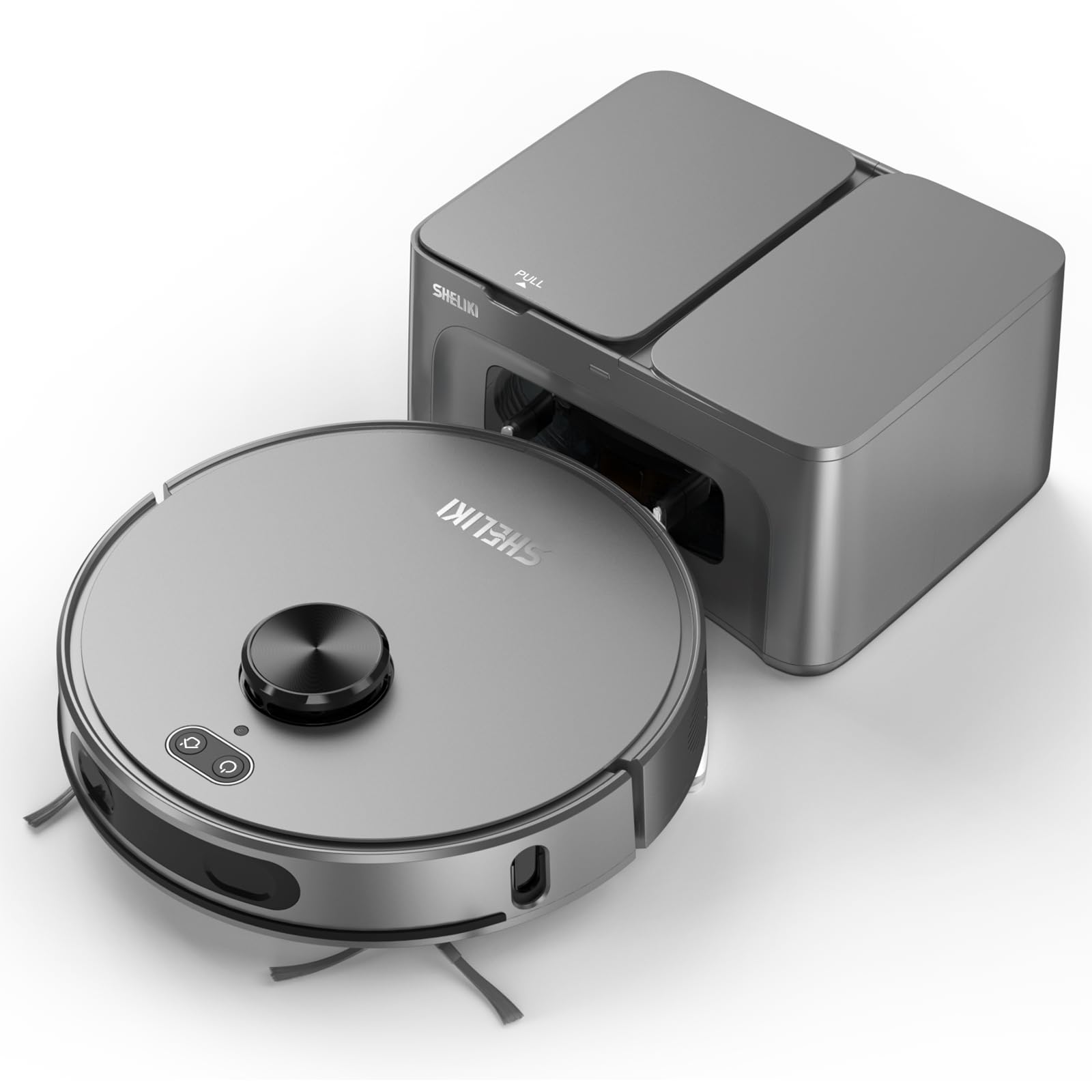 Amazon.com - SHELIKI Robotic Vacuum Cleaner with Cleaning the