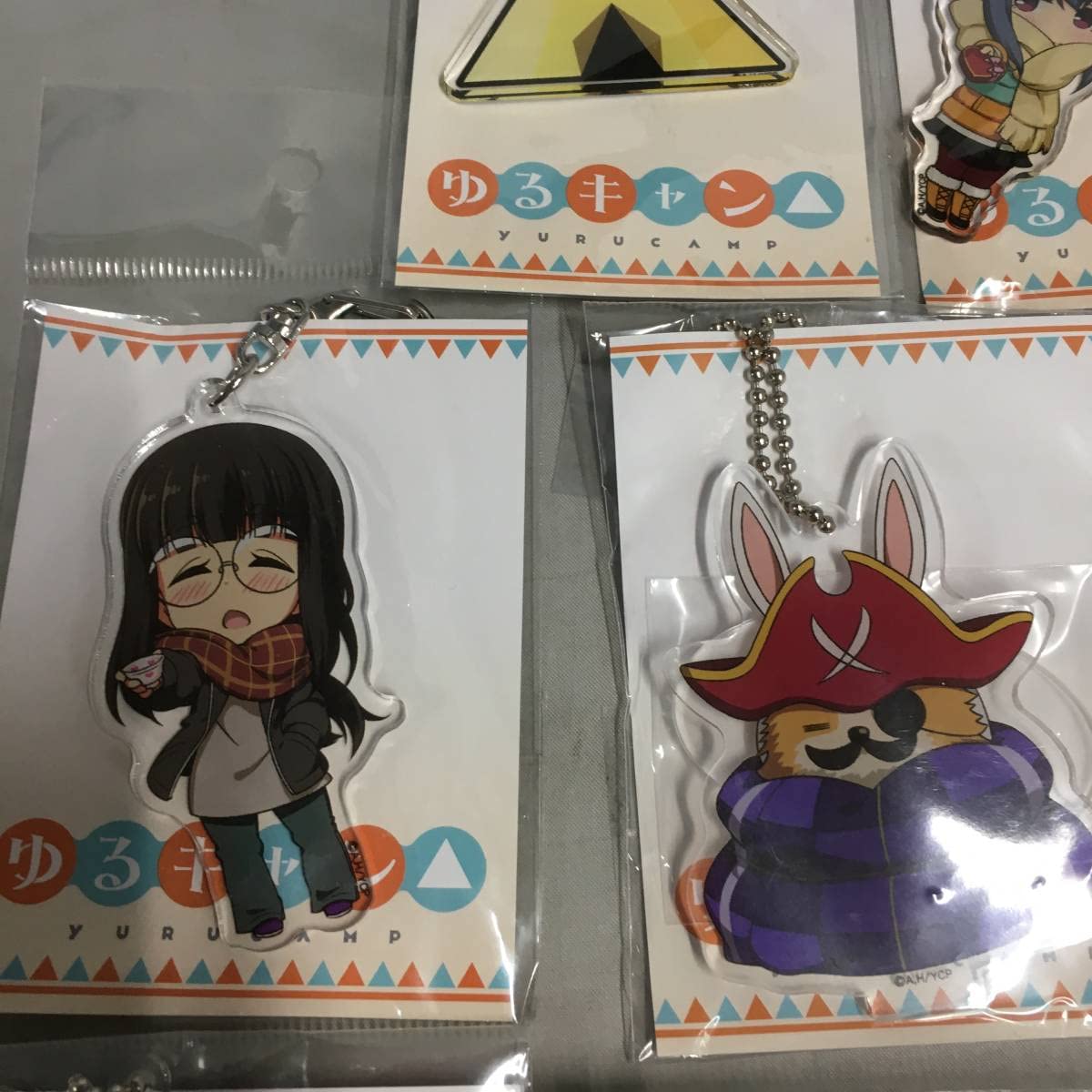 ゆるキャン△ アクリルキーホルダーセット 全18個 セット ゆるキャン△ アクリルキーホルダーセット 全18個 セット ゆるキャン