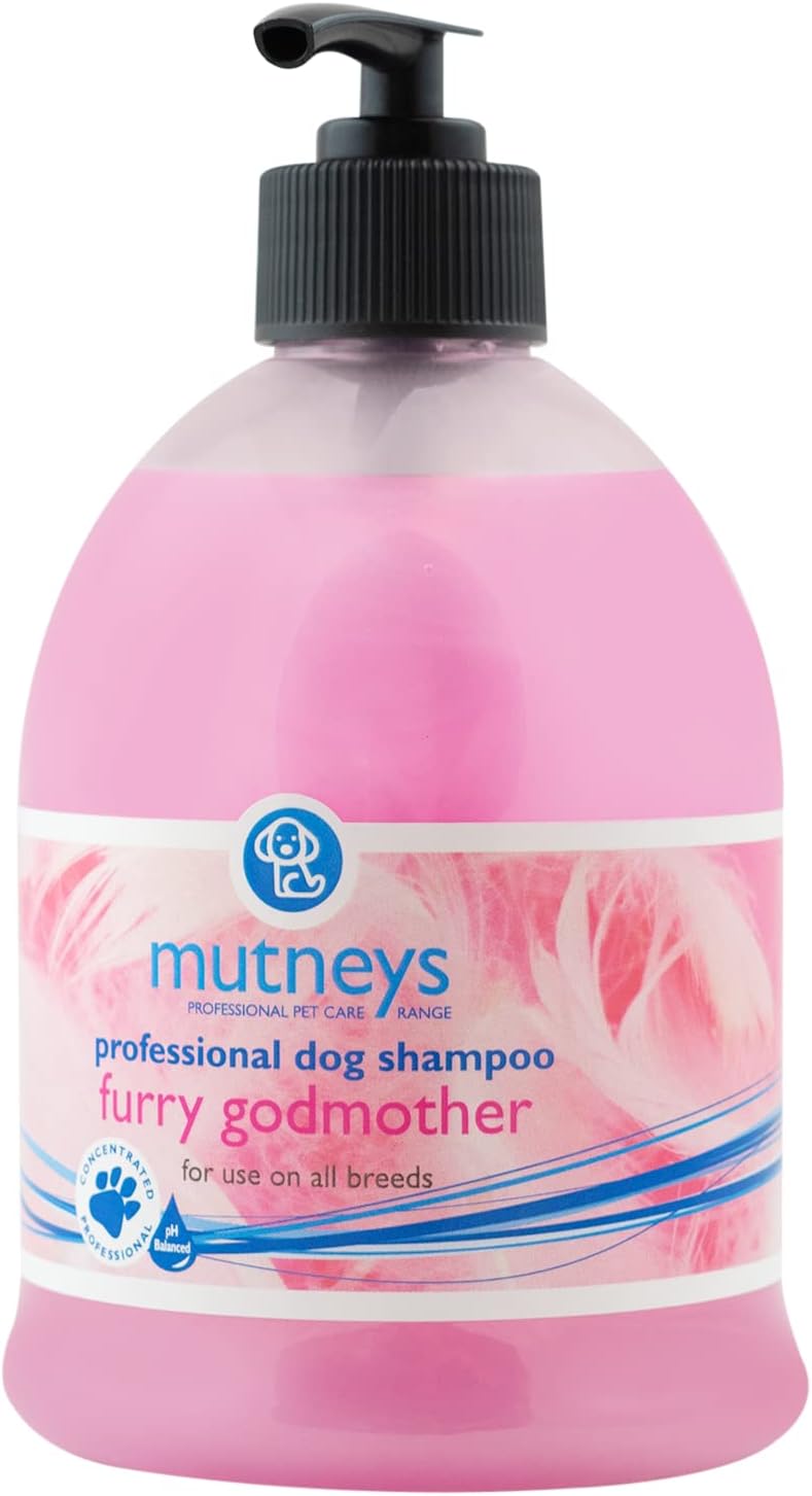 Mutneys Professional Pet Care Furry Godmother Dog Shampoo, 500 ml