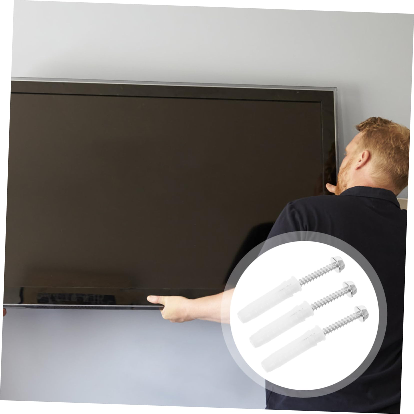 かける　テレビ Amazon | KICHOUSE 液晶テレビ壁掛け用ネジセット コンクリートネジ