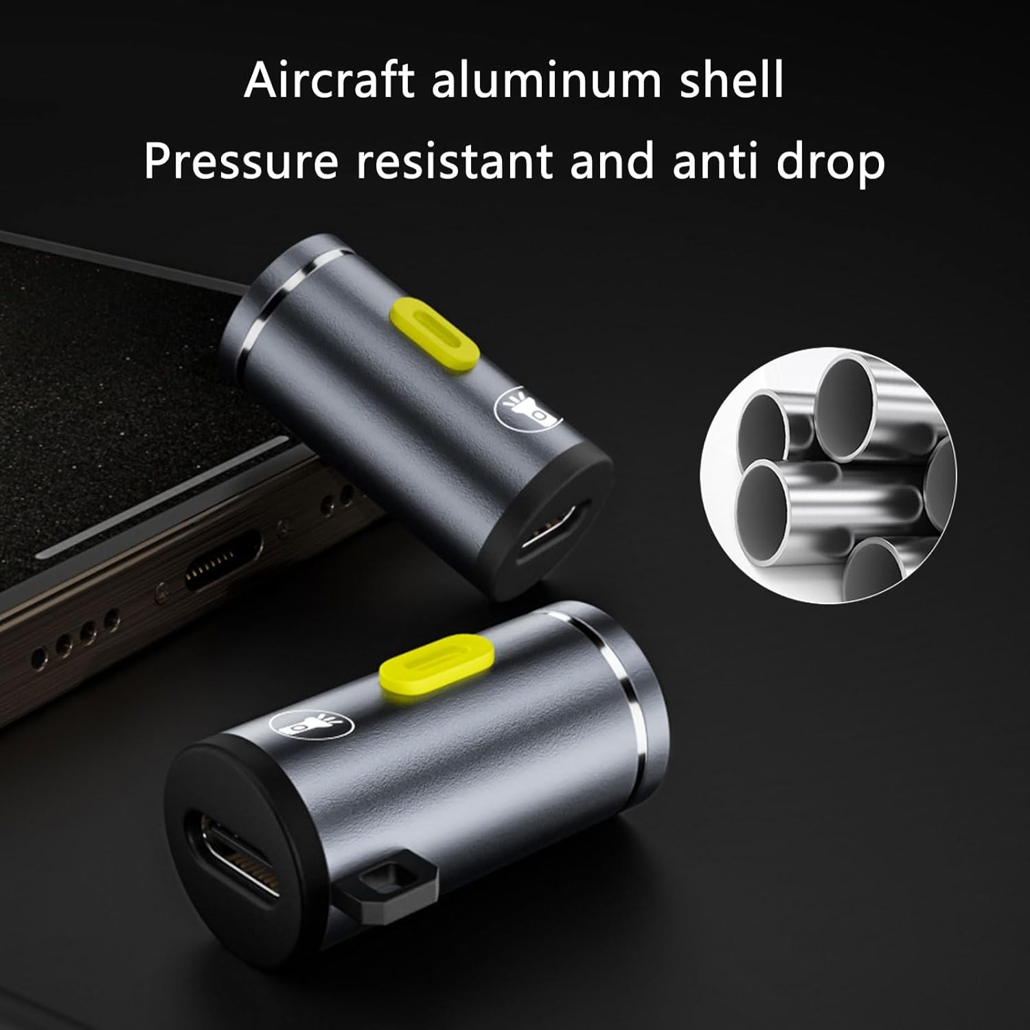Type C Flashlight Without Battery Providing Bright LED Light for Outdoor Camping Light LED Torches