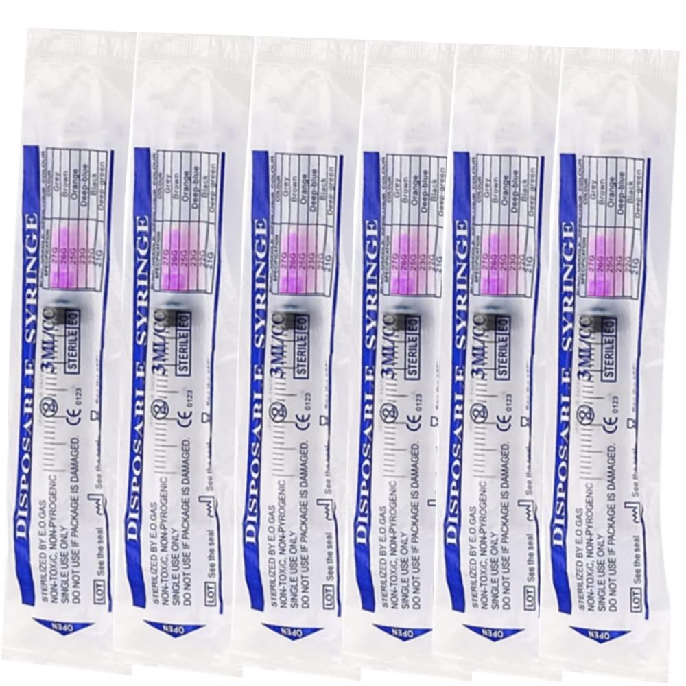 Lab Syringes & Needles - 50 Pack 18G -5 Lab Syringes & Needles - 50 Pack 18G -5