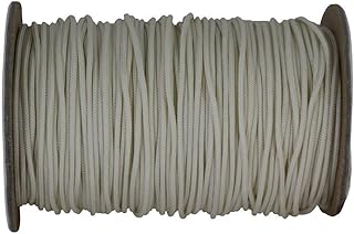 SGT Knots Mini Blind Cord - Micro Cord Nano Cord for Crafting, Home Decor, & DIY Projects (0.9mm x 100 yds, Almond)