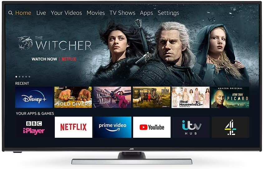 JVC Fire TV Edition 40'' Smart 4K Ultra HD HDR LED TV