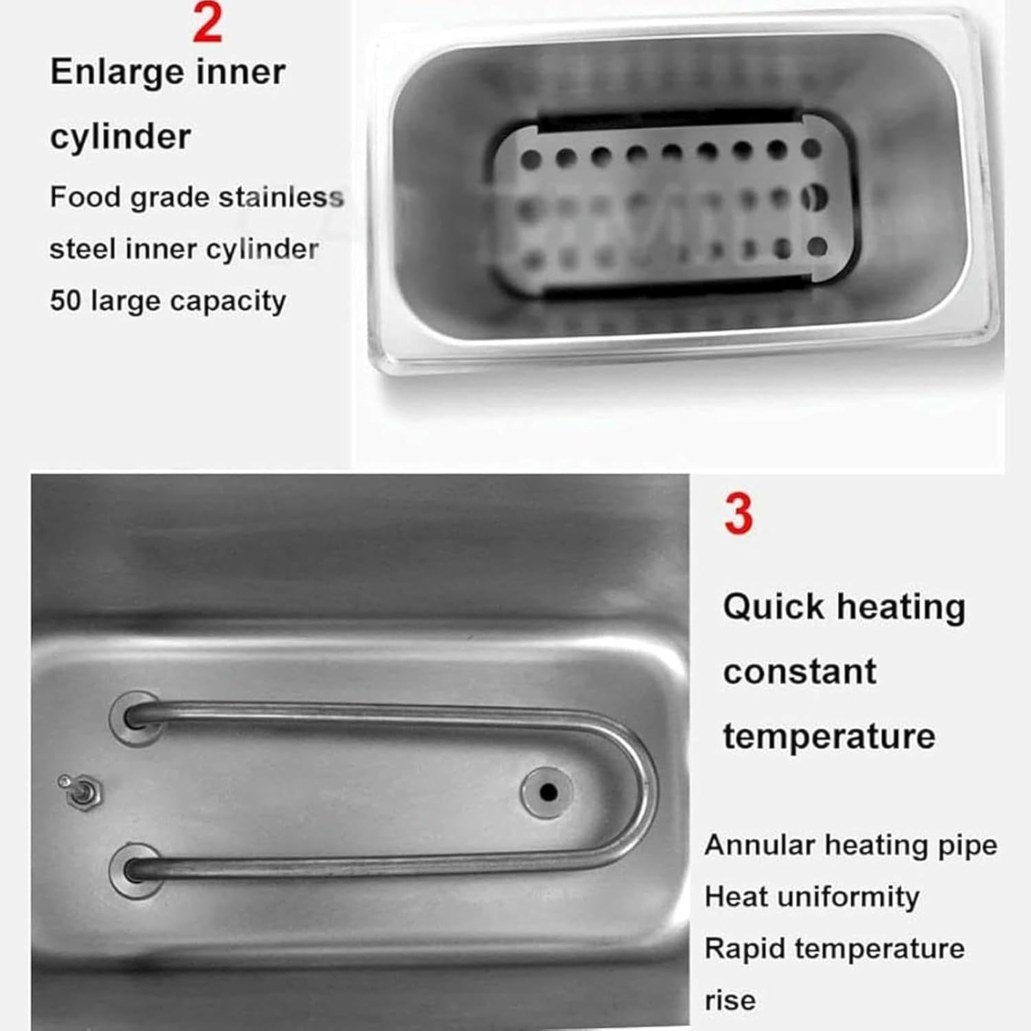 800W Automatic Commercial Egg Boiler, Hot Spring Egg Cooker, Commercial Egg Cooker, Effortlessly Cook 50 Eggs