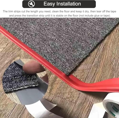 Bordure de moquette à carrelage : la solution de sol durable pour sécuriser vos salons - 6