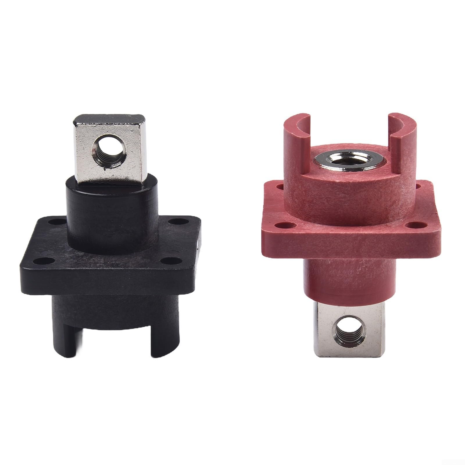 Hochstrom Klemmenblock 120A Messing Vernickelt | PA66 glasfaserverstärkt, flammhemmend, hohe mechanische stabilität, für sichere energieverteilung