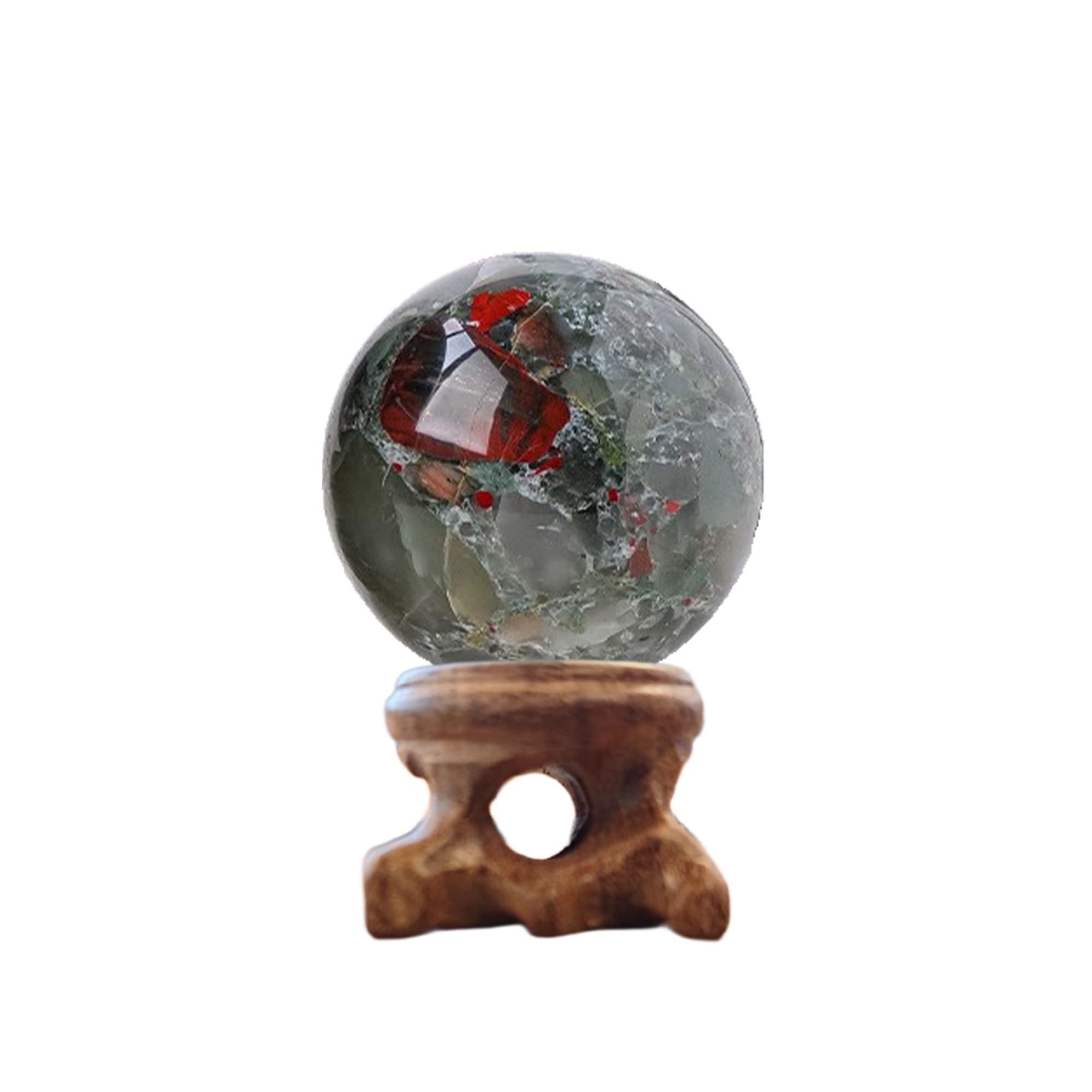 NHKSFBLQ Crystal Ball with Stand - 2" Inches Crystal Sphere Balls for Witchcraft and Decorative Balls