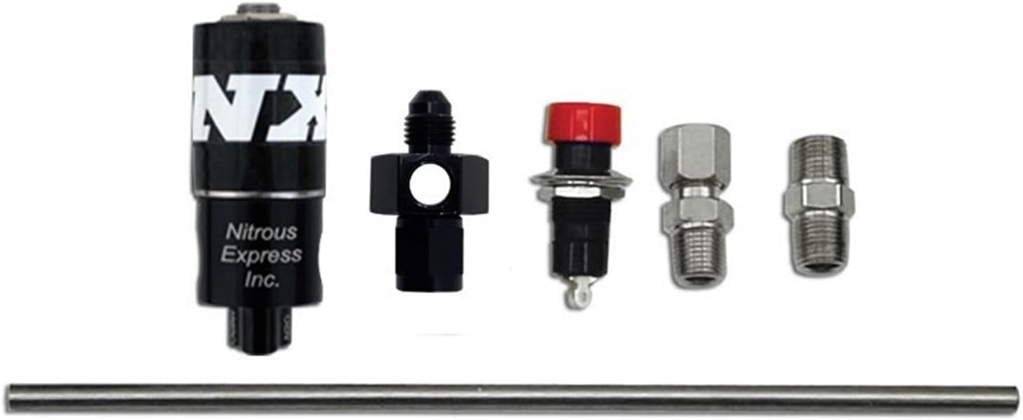 15600 Nitrous Purge Valve Including D-4 Manifold, Push Button and Vent Tube