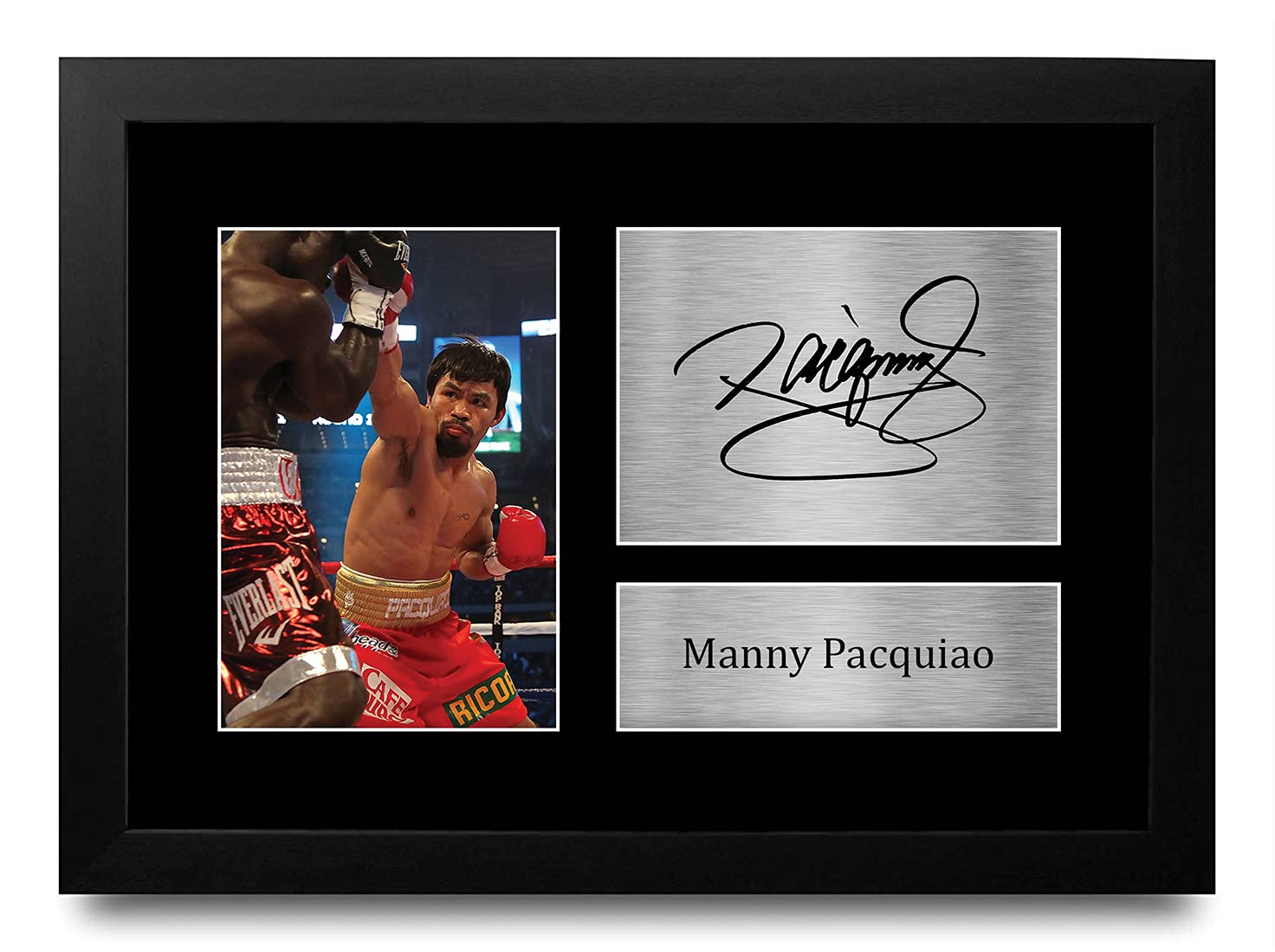 Michael Jackson HWC Trading Floyd Mayweather Signed A4