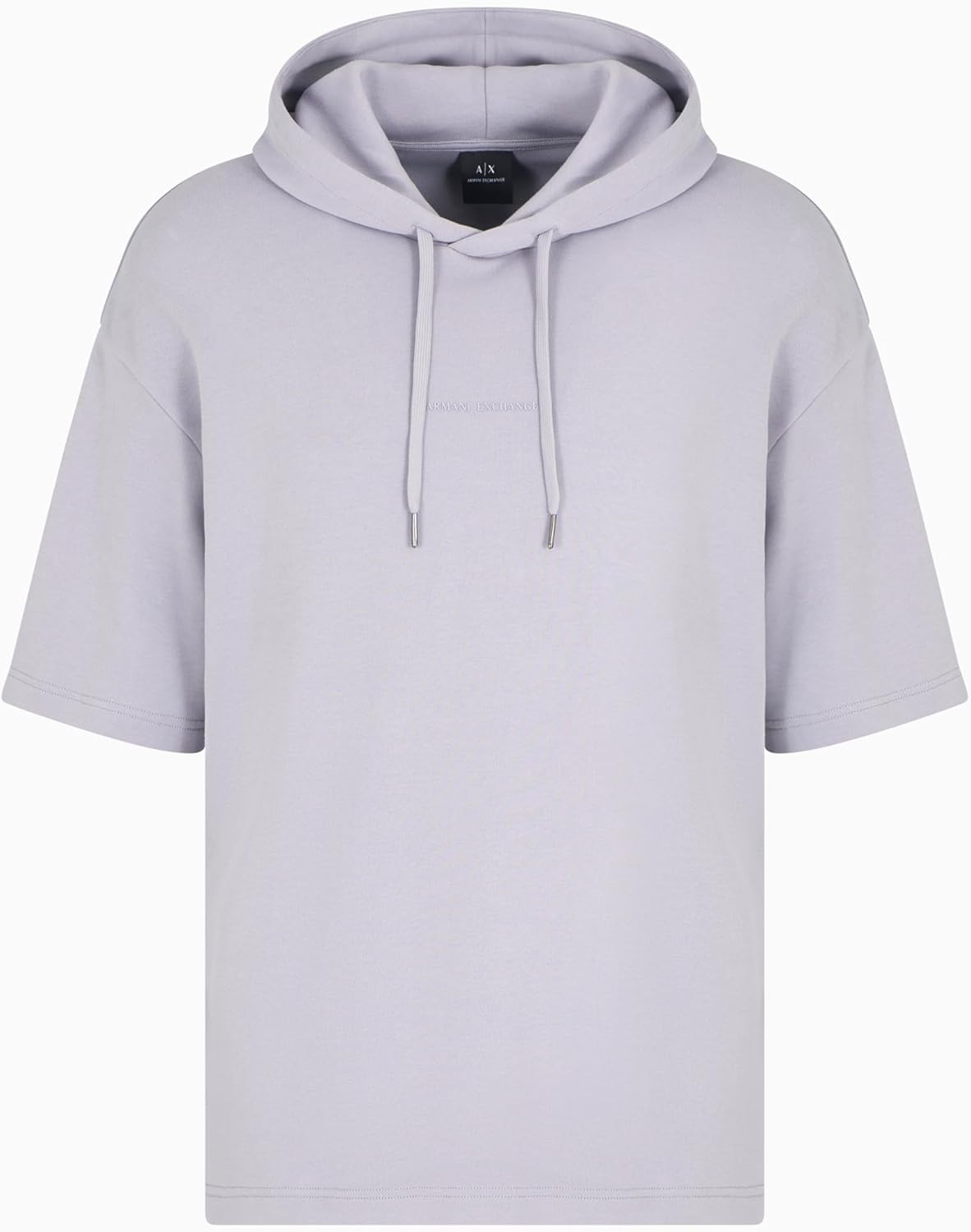 Armani Exchange Men's Short Sleeve Hoodie With Small Logo