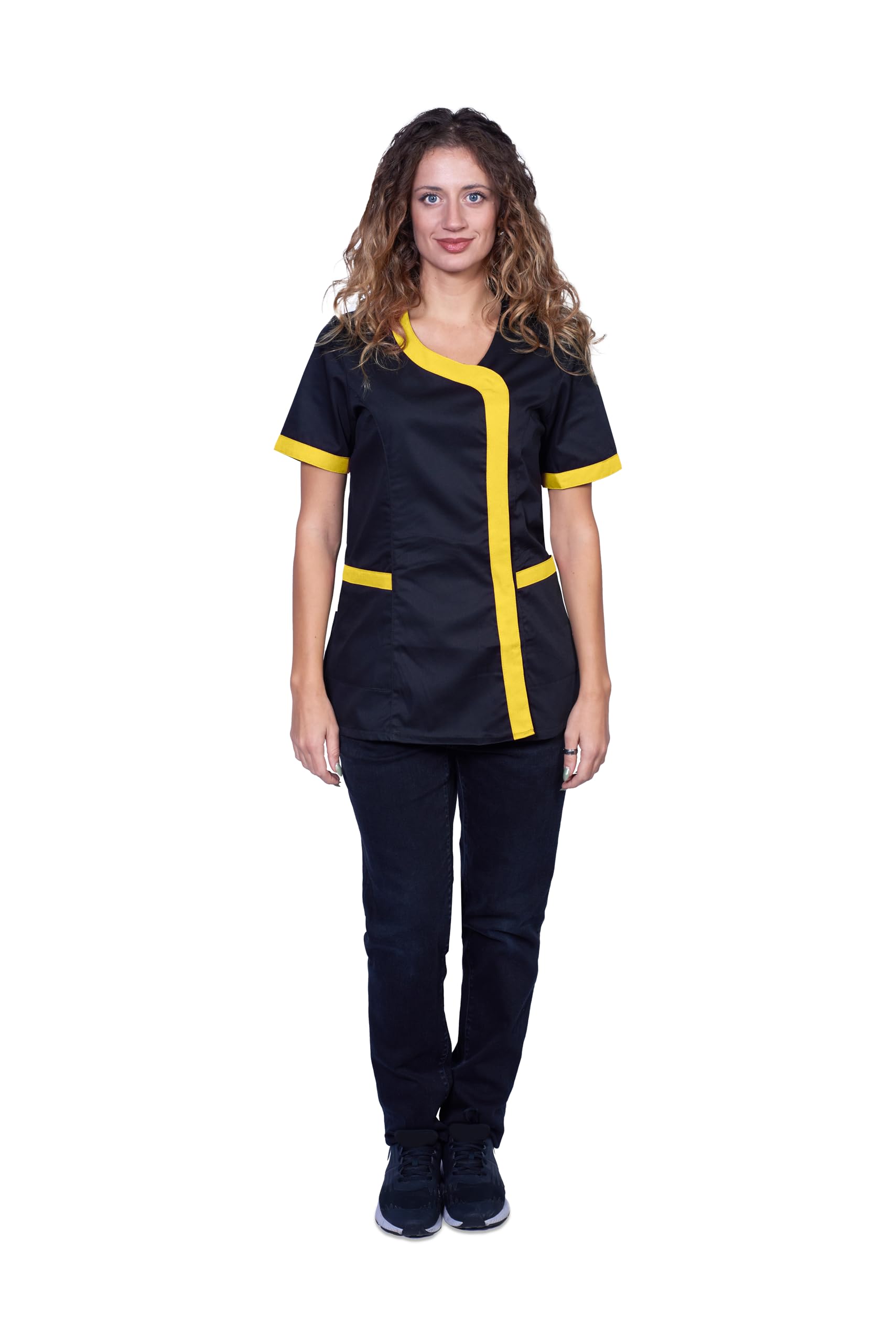 Ensemble uniforme veste pantalon OSS esthéticienne infirmière sanitaire esthétique