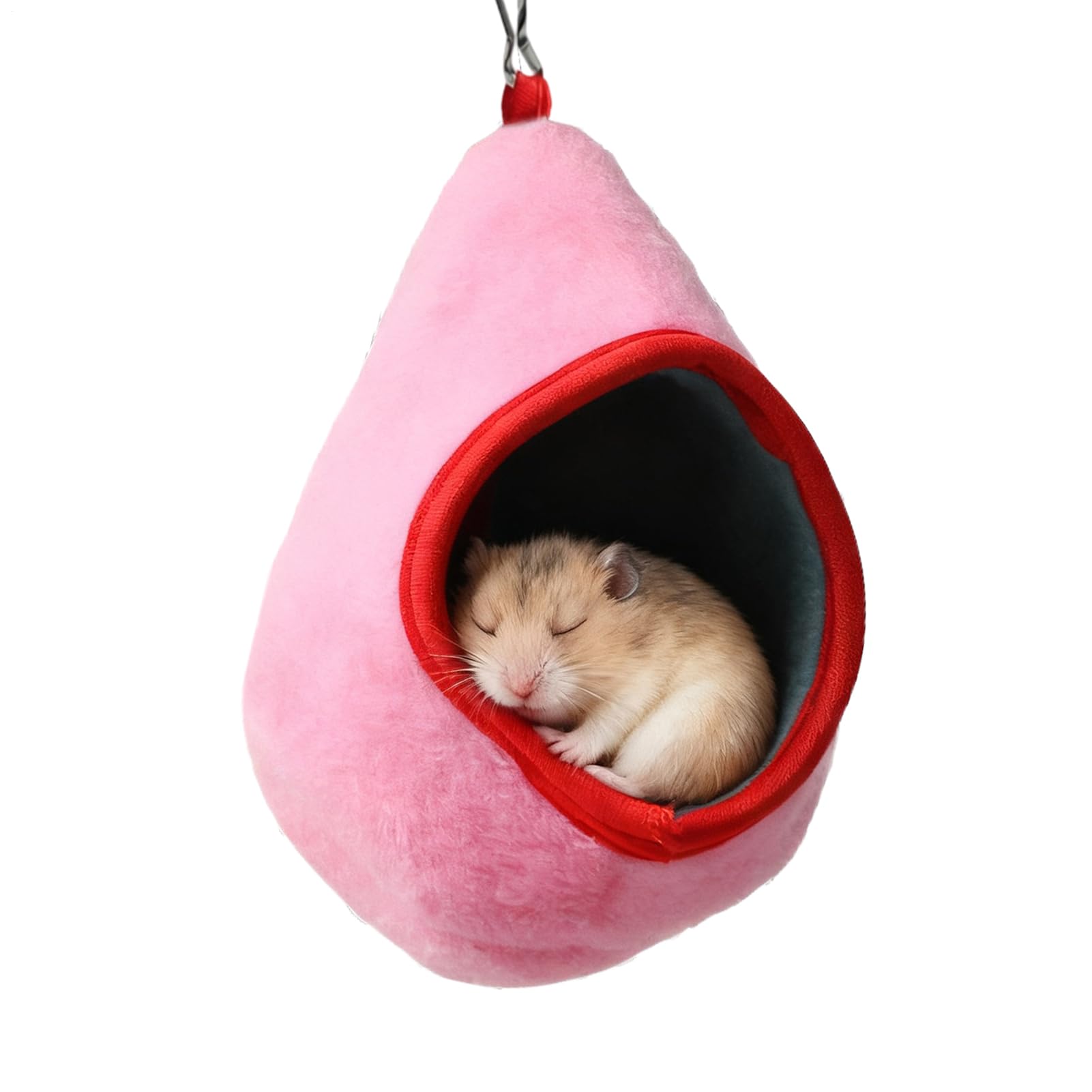 Amaca per criceti fantasia - Soffice sospeso, comodo in peluche con ganci, materiale durevole lavabile, casetta sospesa per criceti dorati e piccoli animali domestici | Accessorio decorativ